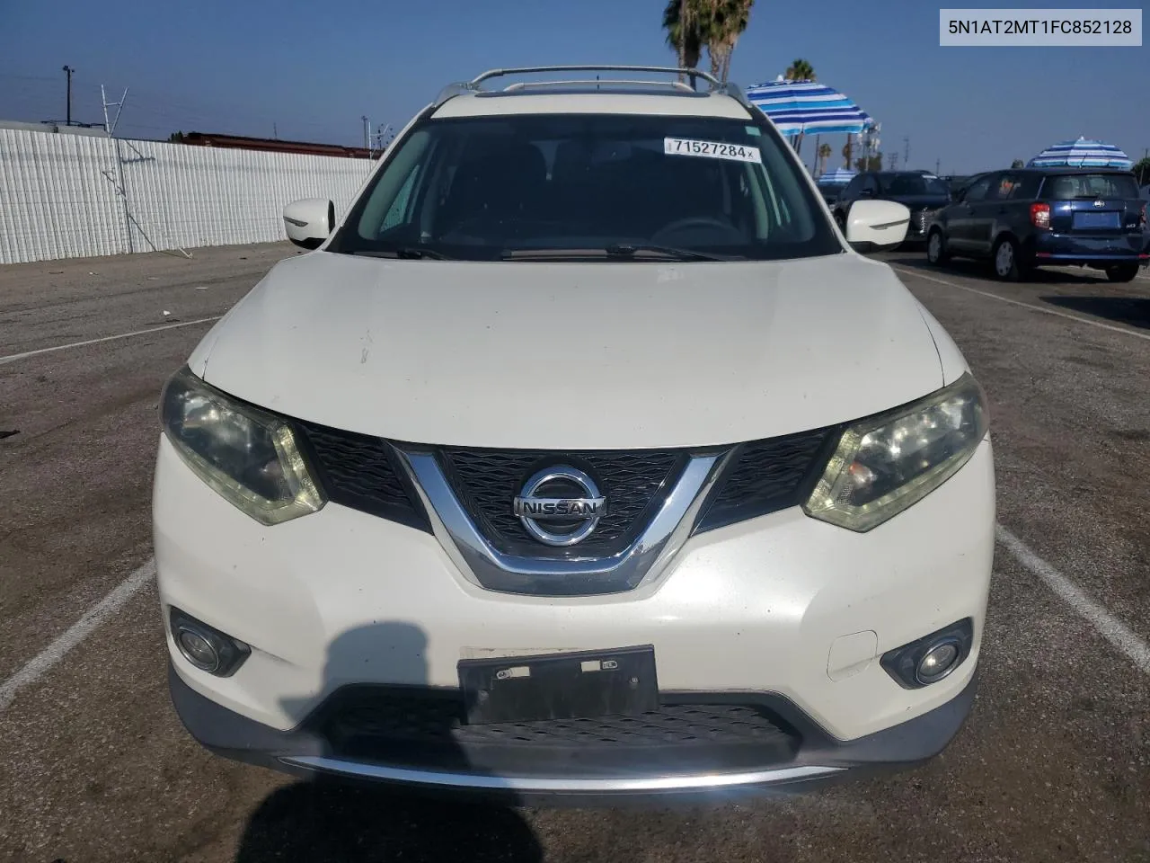 2015 Nissan Rogue S VIN: 5N1AT2MT1FC852128 Lot: 71527284