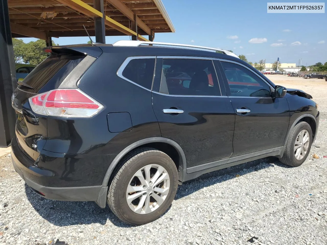 2015 Nissan Rogue S VIN: KNMAT2MT1FP526357 Lot: 71620784