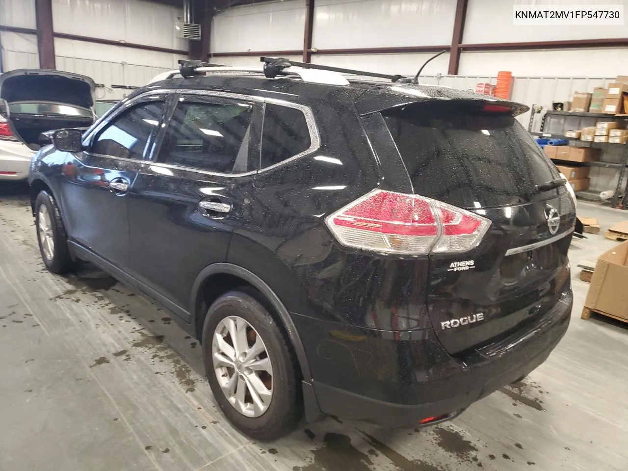 2015 Nissan Rogue S VIN: KNMAT2MV1FP547730 Lot: 71708044