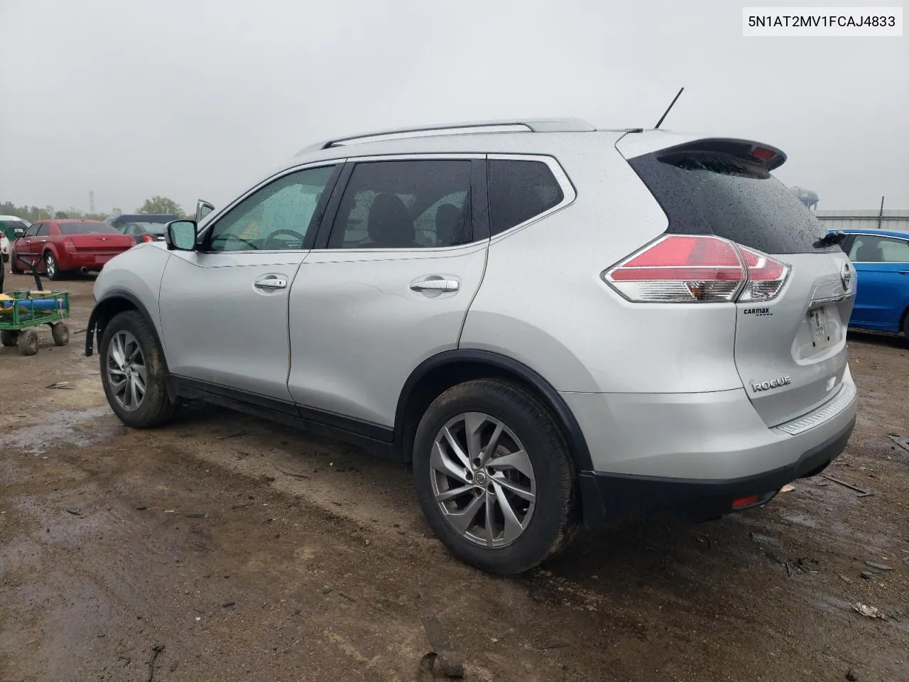 2015 Nissan Rogue S VIN: 5N1AT2MV1FCAJ4833 Lot: 71708304