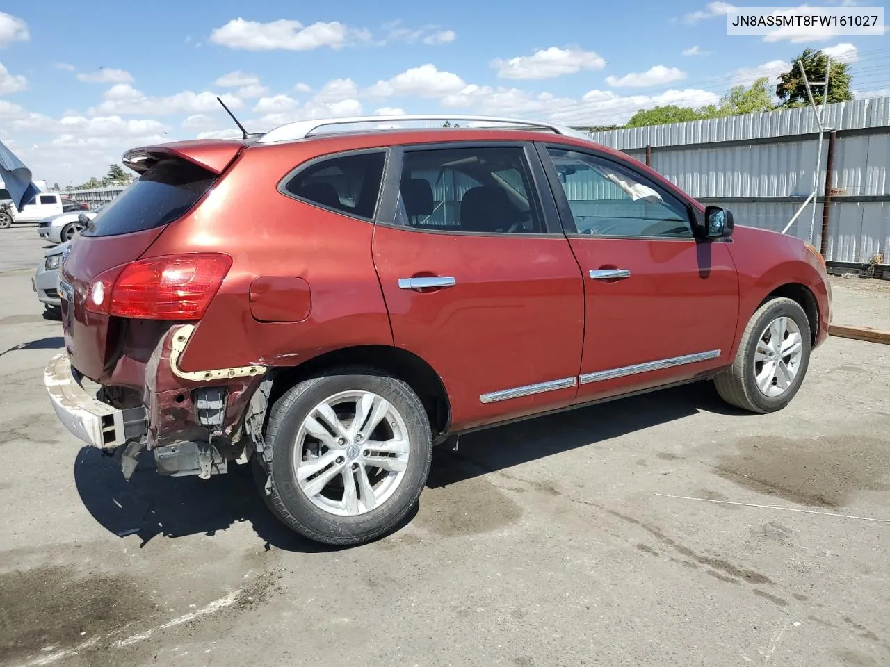 2015 Nissan Rogue Select S VIN: JN8AS5MT8FW161027 Lot: 71722854