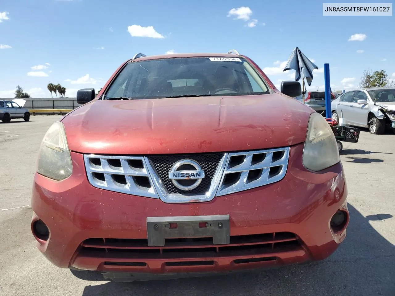 2015 Nissan Rogue Select S VIN: JN8AS5MT8FW161027 Lot: 71722854