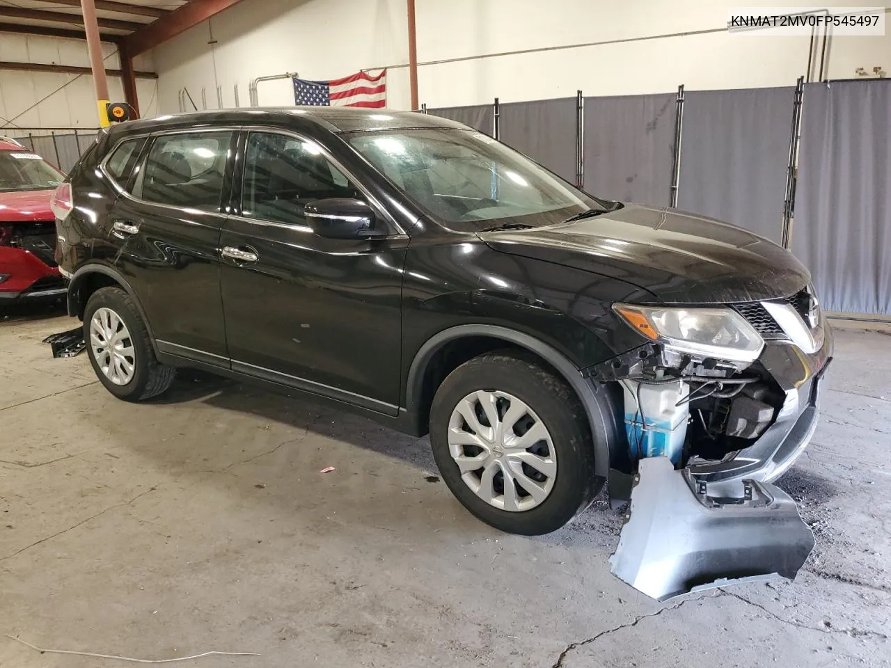 2015 Nissan Rogue S VIN: KNMAT2MV0FP545497 Lot: 71737414