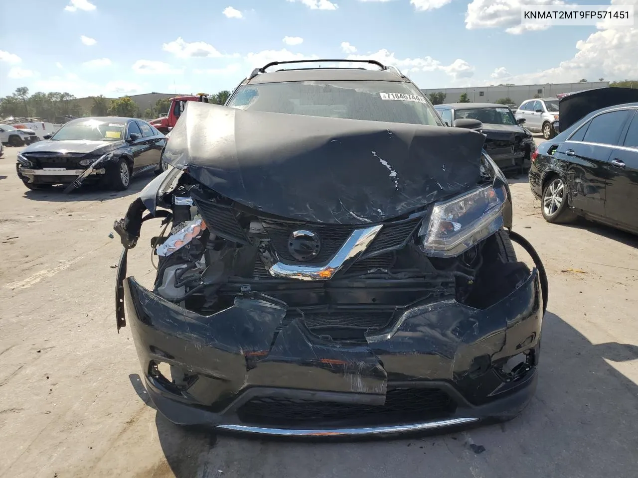 KNMAT2MT9FP571451 2015 Nissan Rogue S