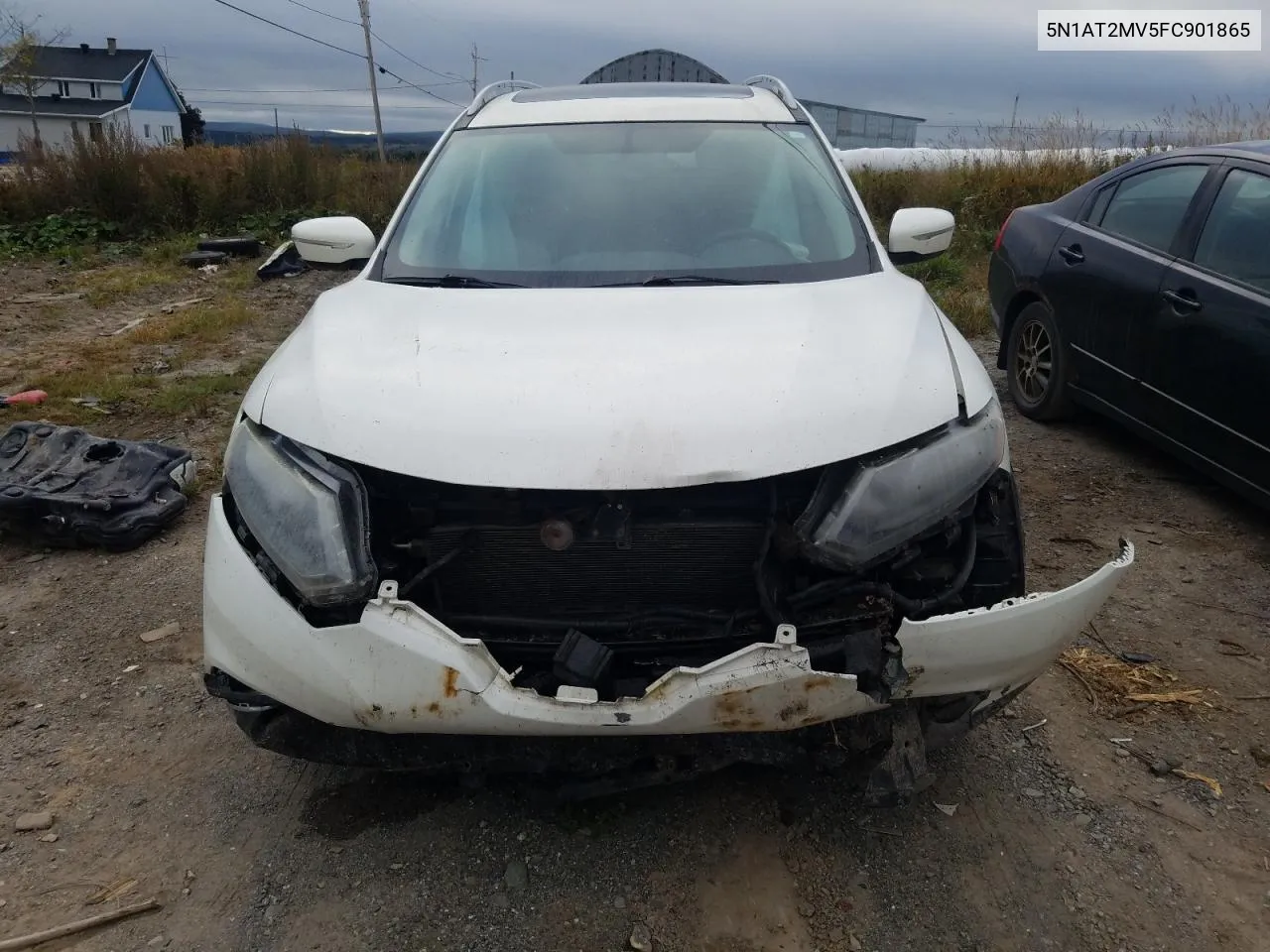 2015 Nissan Rogue S VIN: 5N1AT2MV5FC901865 Lot: 71945144