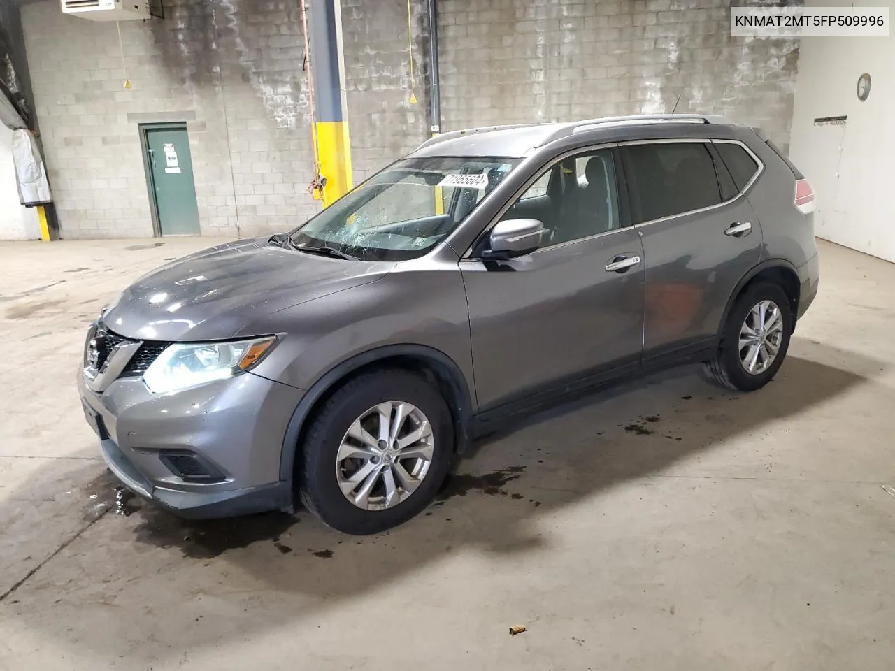 2015 Nissan Rogue S VIN: KNMAT2MT5FP509996 Lot: 71965604