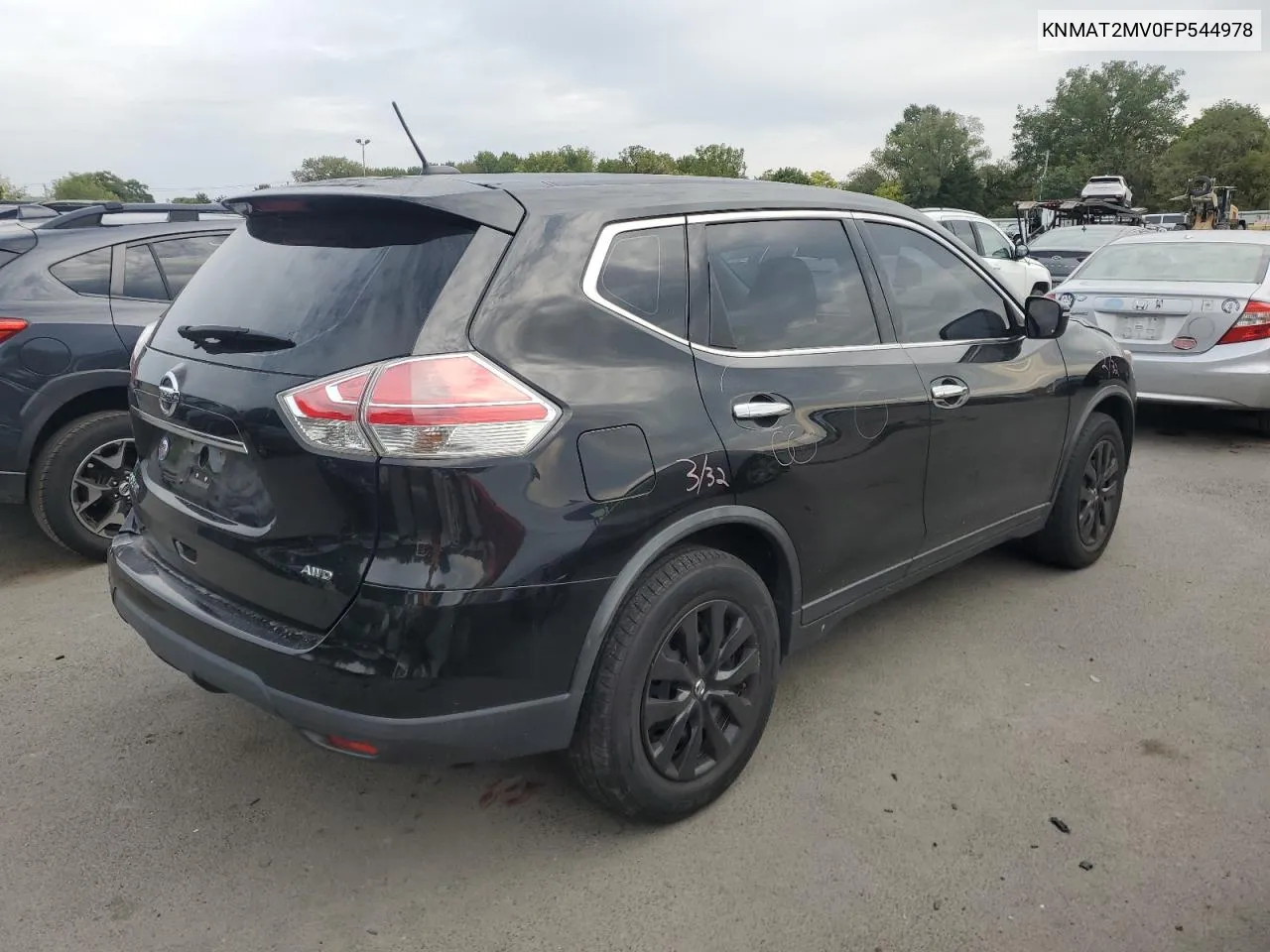 KNMAT2MV0FP544978 2015 Nissan Rogue S