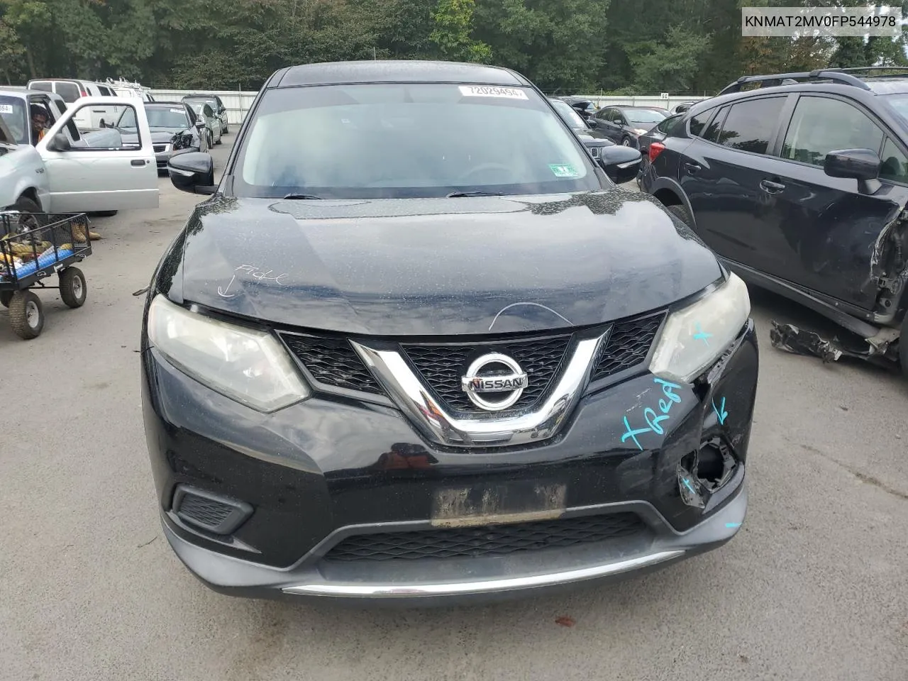 KNMAT2MV0FP544978 2015 Nissan Rogue S