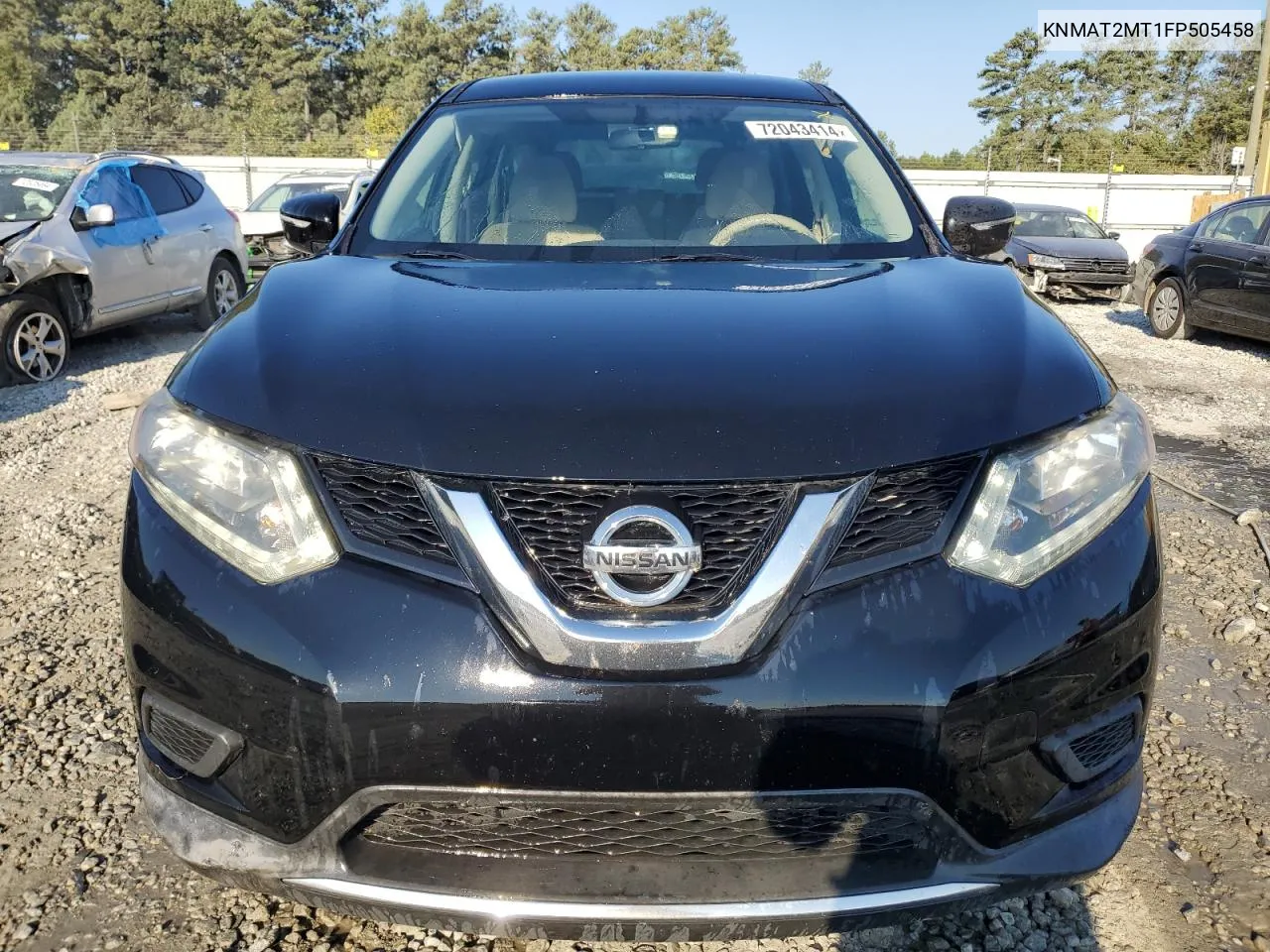 KNMAT2MT1FP505458 2015 Nissan Rogue S