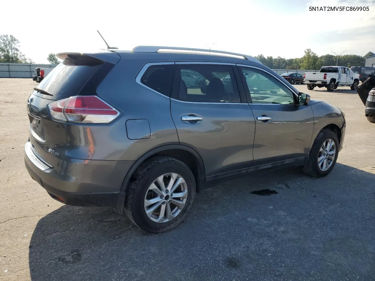 5N1AT2MV5FC869905 2015 Nissan Rogue S