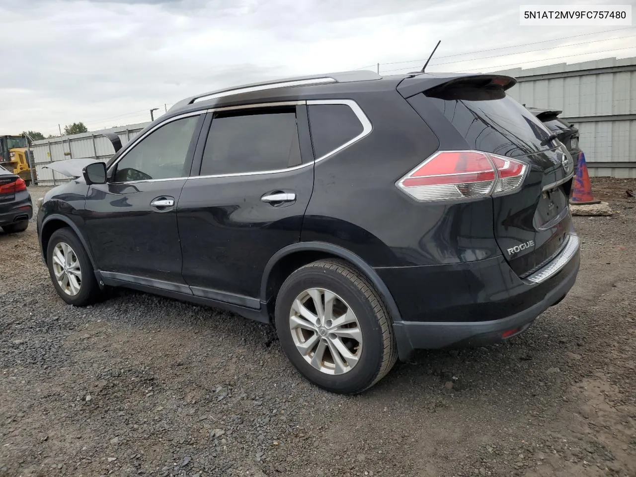 2015 Nissan Rogue S VIN: 5N1AT2MV9FC757480 Lot: 72086784