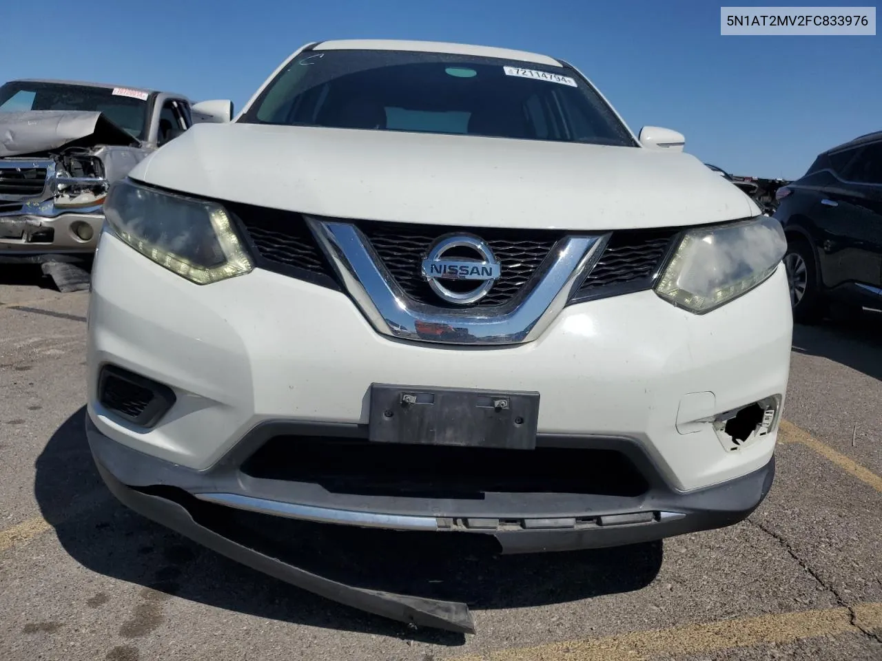 5N1AT2MV2FC833976 2015 Nissan Rogue S