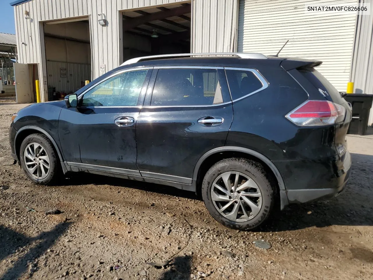 2015 Nissan Rogue S VIN: 5N1AT2MV0FC826606 Lot: 72156374