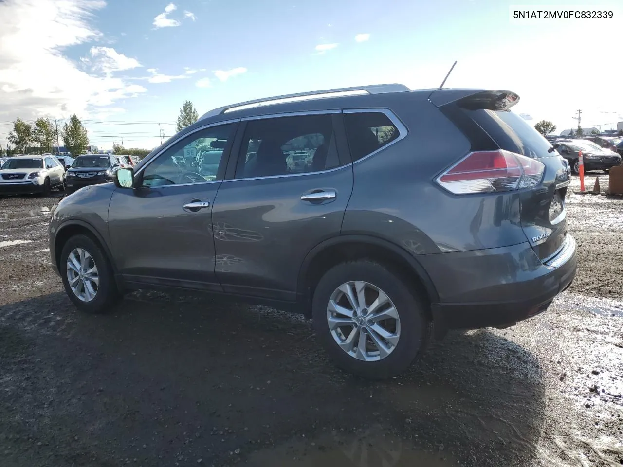 2015 Nissan Rogue S VIN: 5N1AT2MV0FC832339 Lot: 72260794