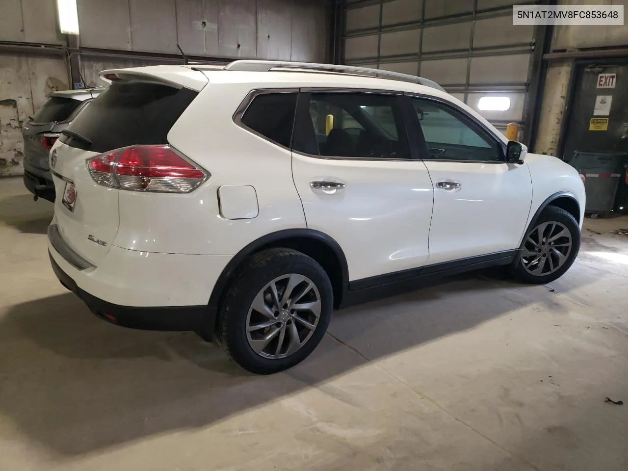 2015 Nissan Rogue S VIN: 5N1AT2MV8FC853648 Lot: 72393734