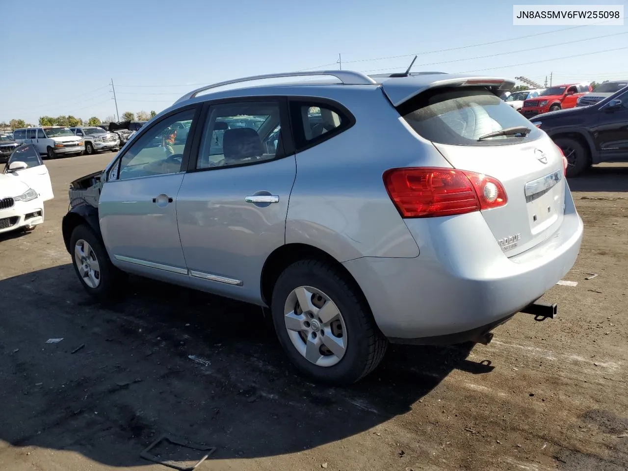 2015 Nissan Rogue Select S VIN: JN8AS5MV6FW255098 Lot: 72466384