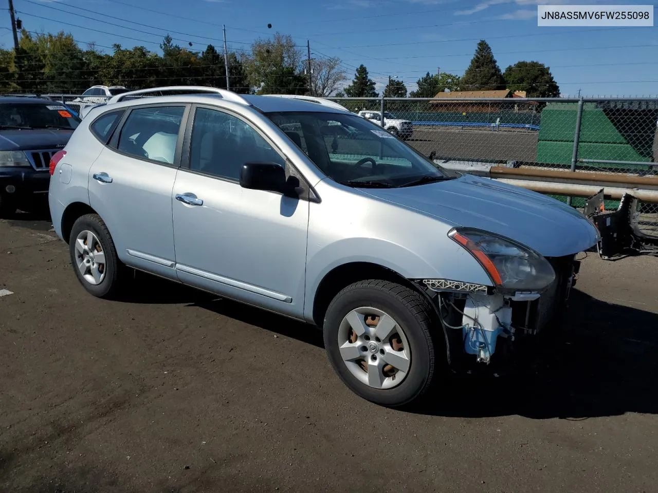 2015 Nissan Rogue Select S VIN: JN8AS5MV6FW255098 Lot: 72466384