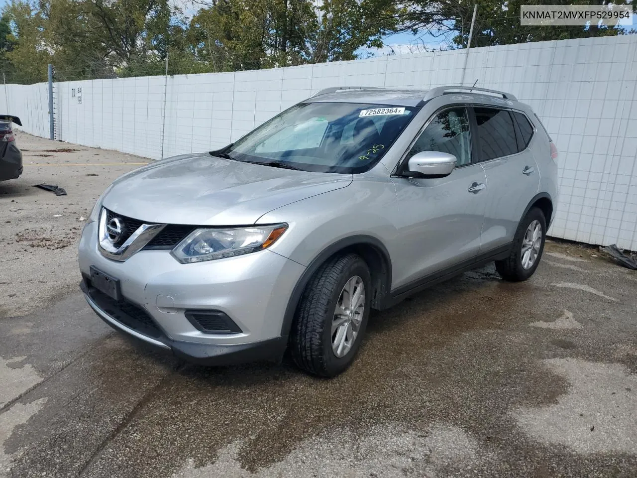 KNMAT2MVXFP529954 2015 Nissan Rogue S