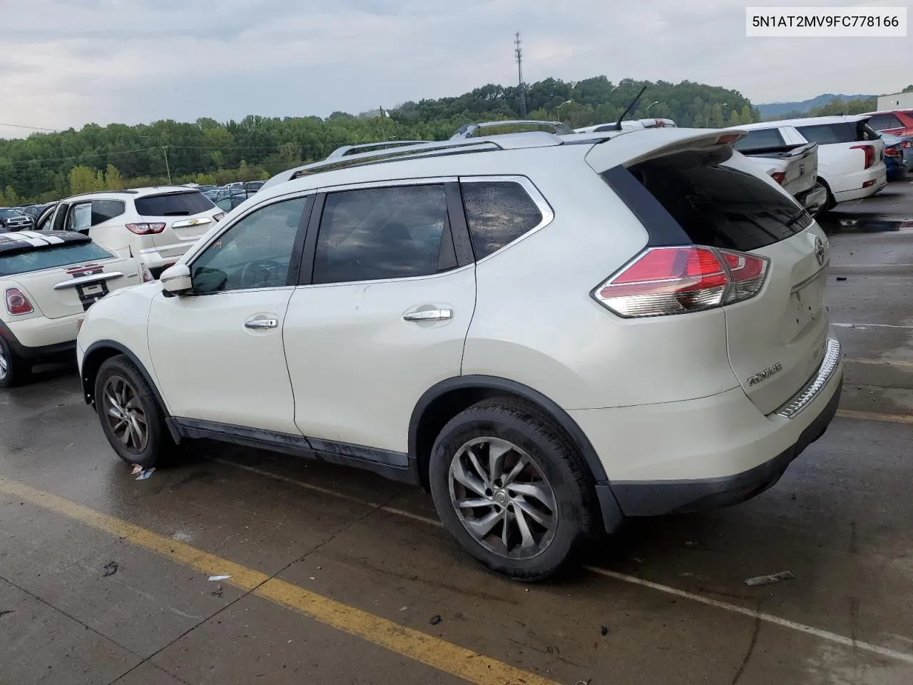 2015 Nissan Rogue S VIN: 5N1AT2MV9FC778166 Lot: 72686154