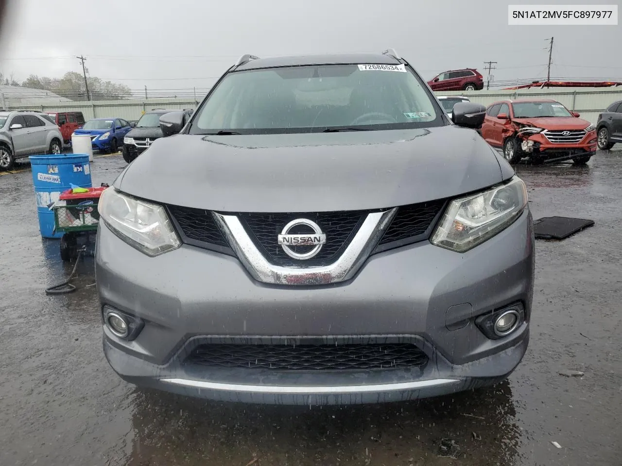 5N1AT2MV5FC897977 2015 Nissan Rogue S