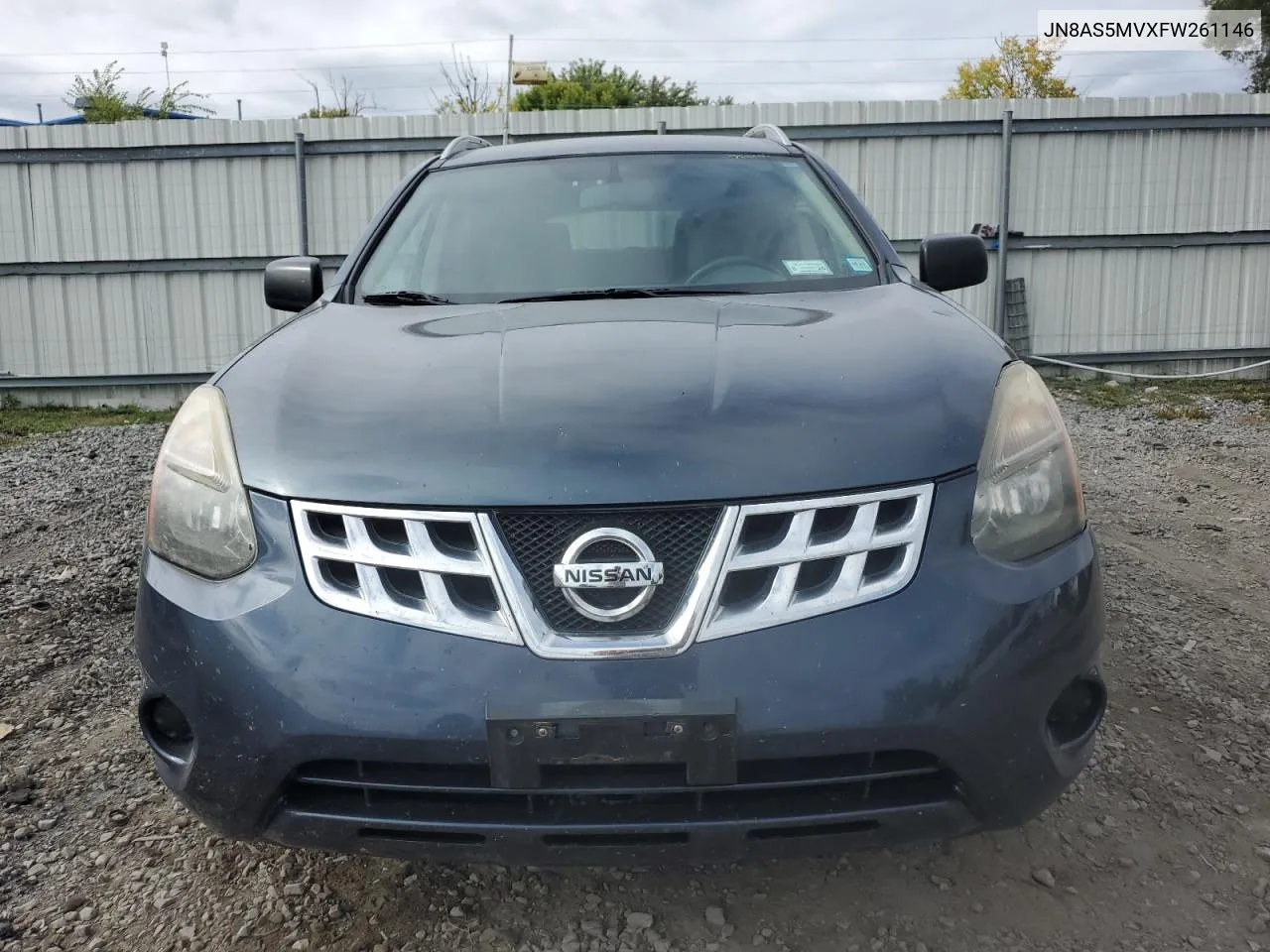 2015 Nissan Rogue Select S VIN: JN8AS5MVXFW261146 Lot: 72766754