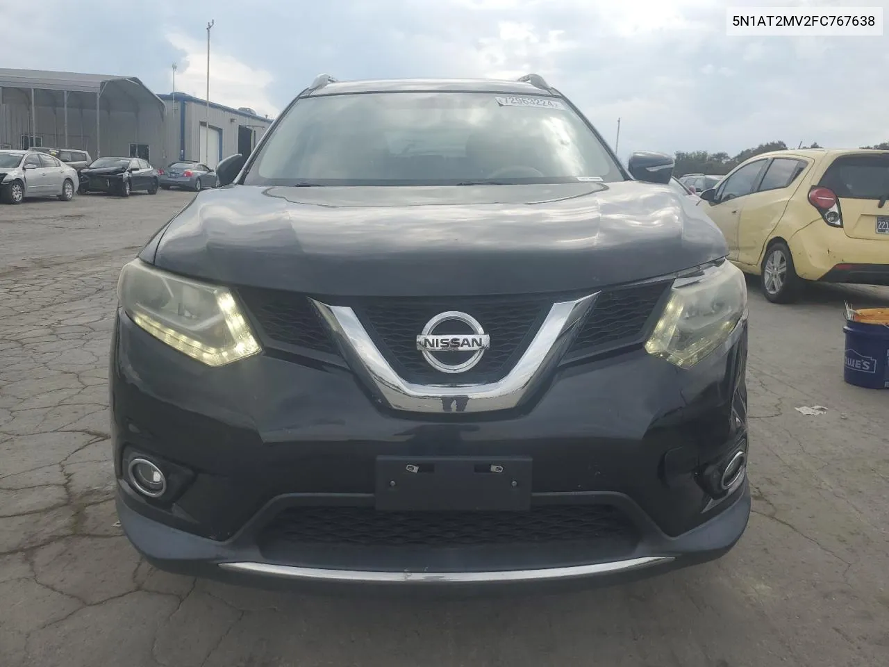 2015 Nissan Rogue S VIN: 5N1AT2MV2FC767638 Lot: 72963224