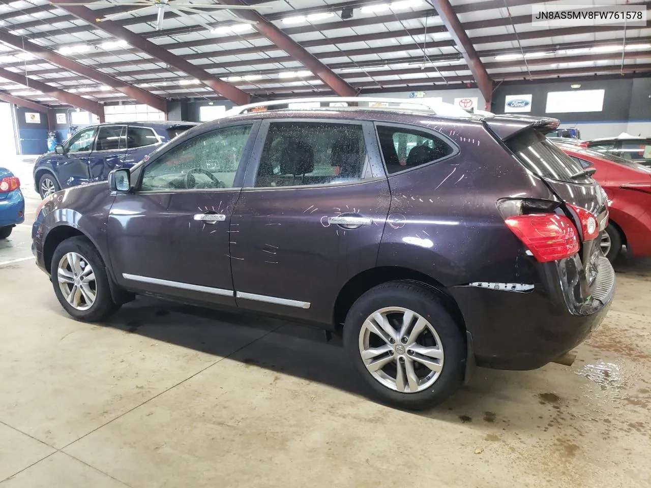 2015 Nissan Rogue Select S VIN: JN8AS5MV8FW761578 Lot: 73111434