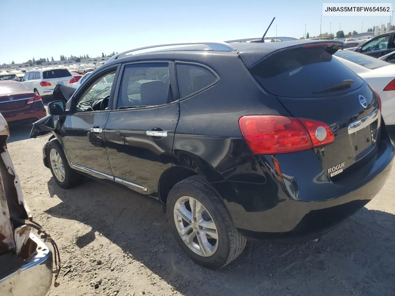 2015 Nissan Rogue Select S VIN: JN8AS5MT8FW654562 Lot: 73150104