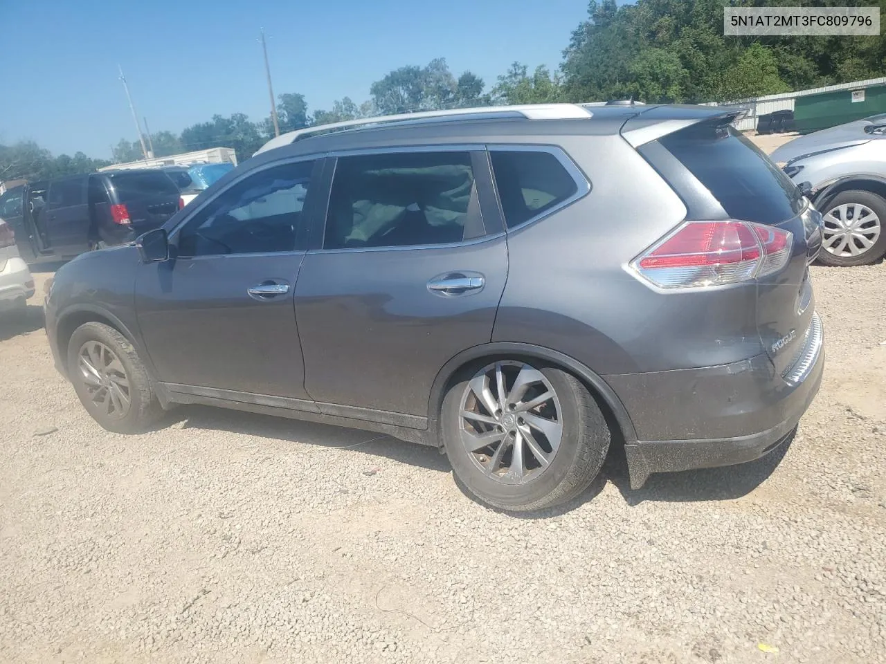 2015 Nissan Rogue S VIN: 5N1AT2MT3FC809796 Lot: 73171874