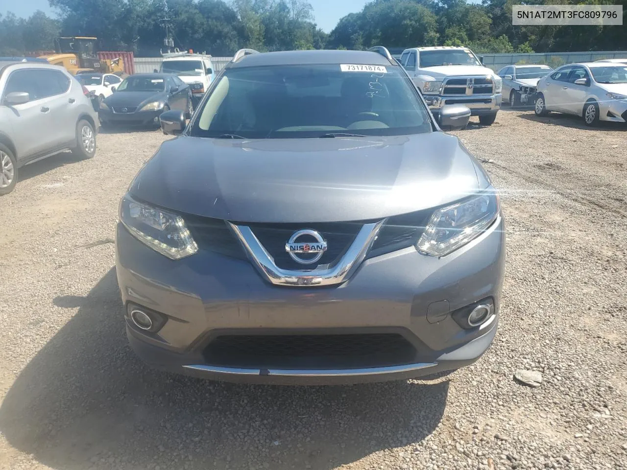 5N1AT2MT3FC809796 2015 Nissan Rogue S