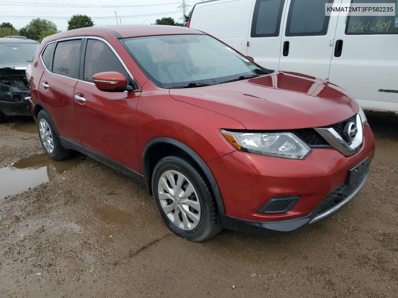 KNMAT2MT3FP582235 2015 Nissan Rogue S