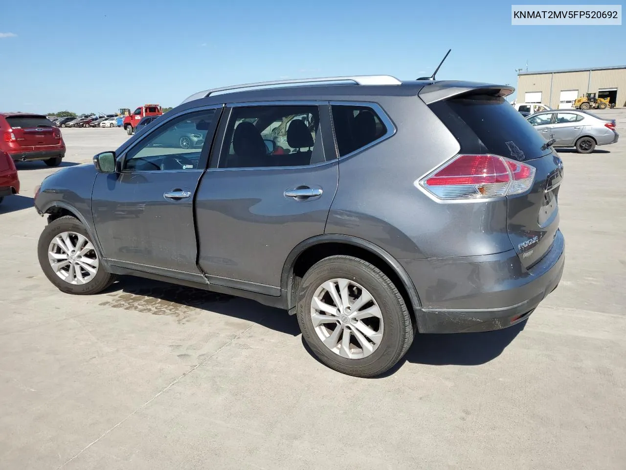 2015 Nissan Rogue S VIN: KNMAT2MV5FP520692 Lot: 73213244