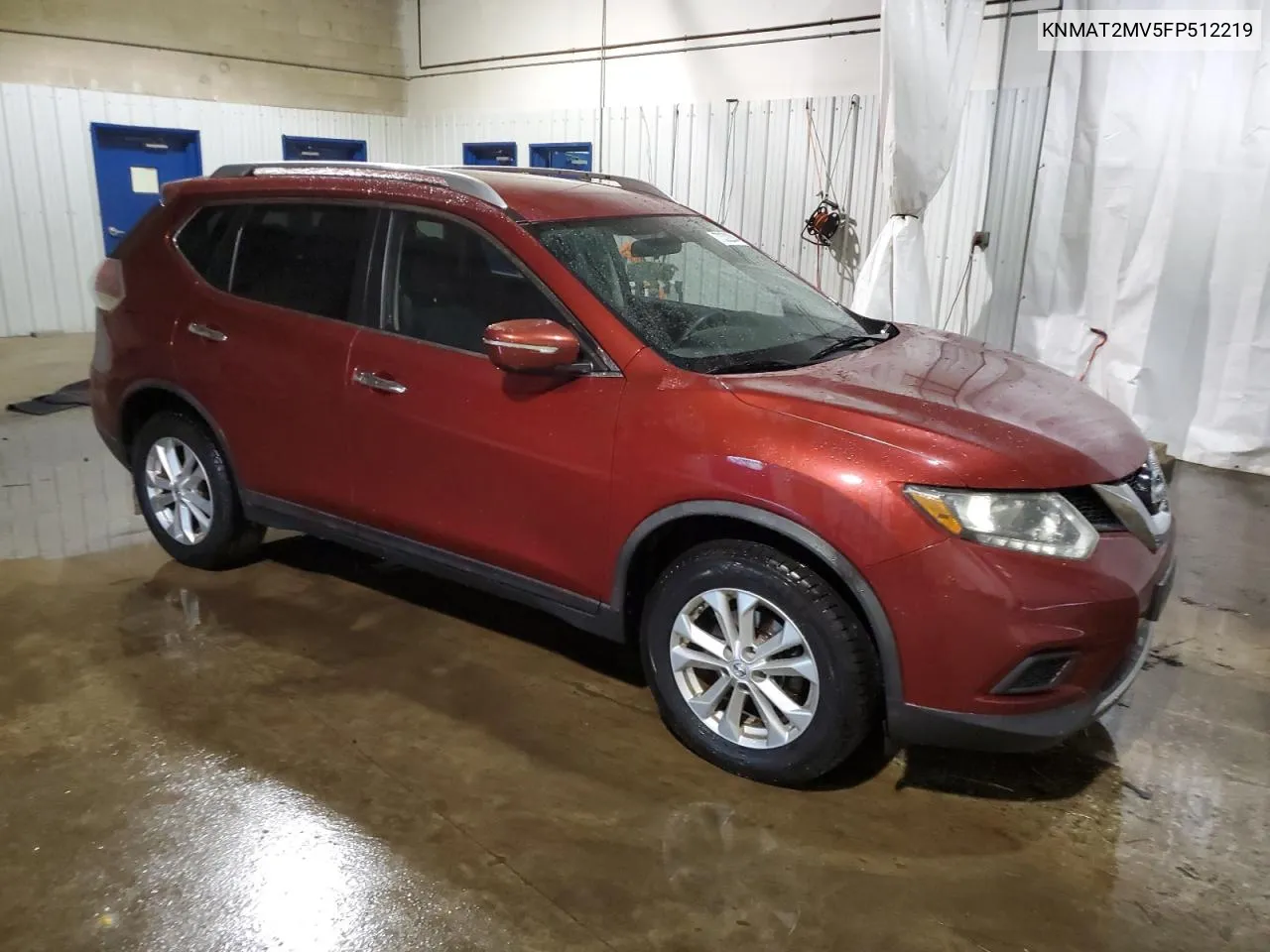 2015 Nissan Rogue S VIN: KNMAT2MV5FP512219 Lot: 73322044