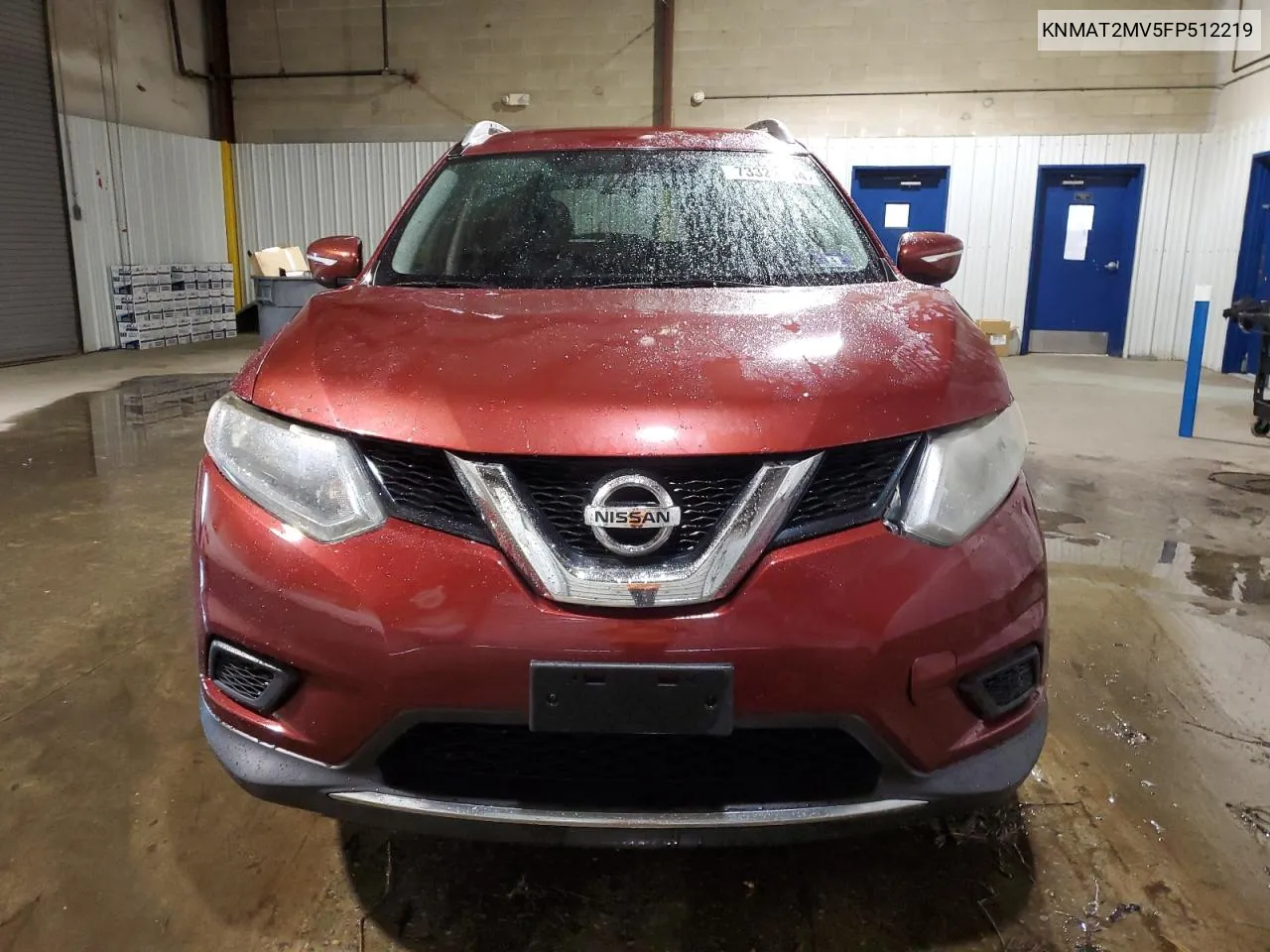 2015 Nissan Rogue S VIN: KNMAT2MV5FP512219 Lot: 73322044