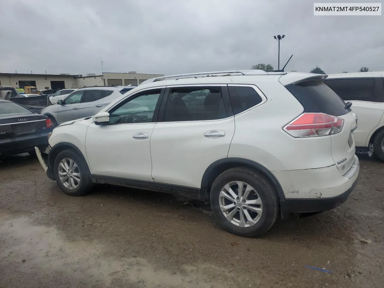 2015 Nissan Rogue S VIN: KNMAT2MT4FP540527 Lot: 73339804