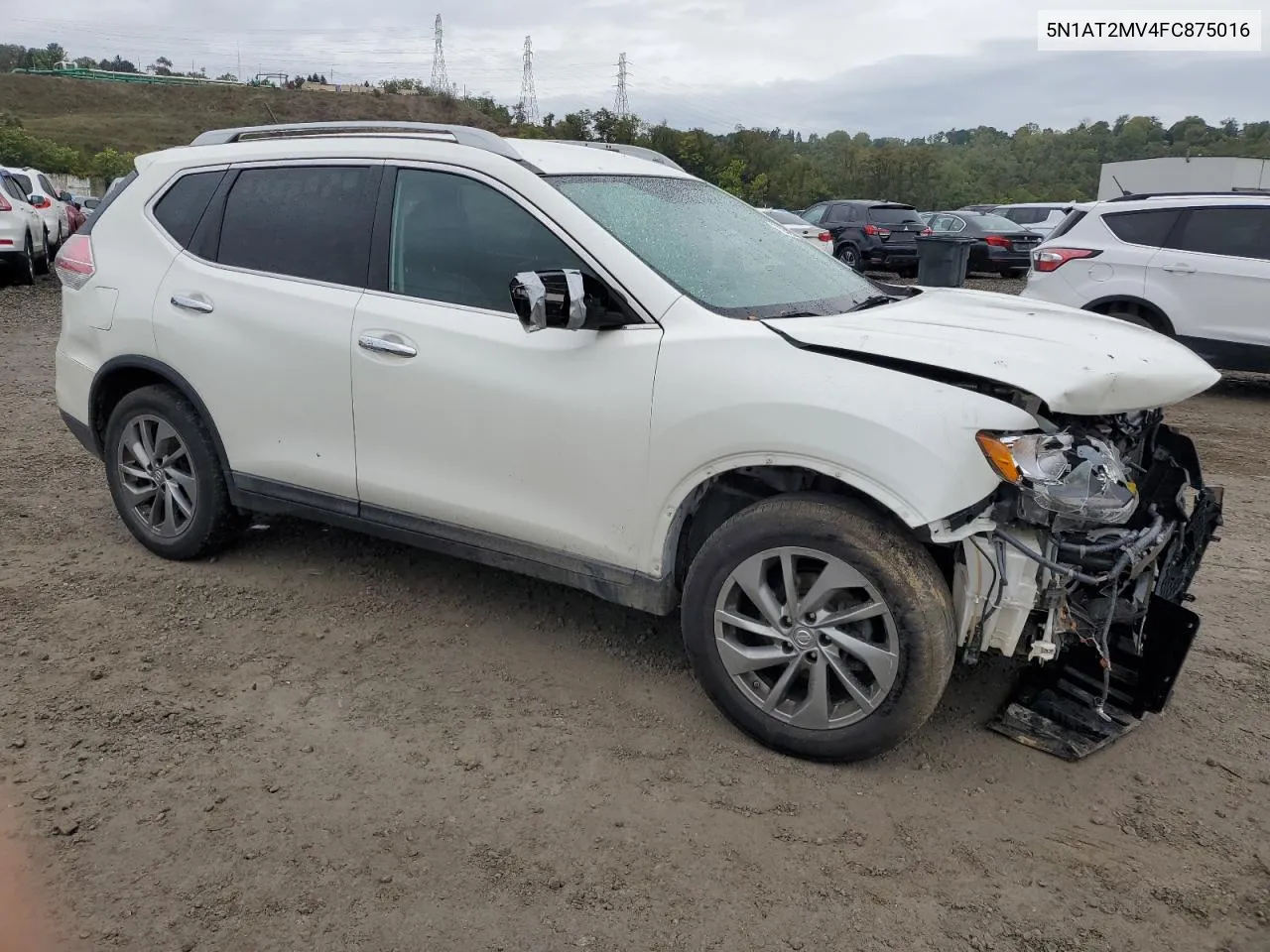 2015 Nissan Rogue S VIN: 5N1AT2MV4FC875016 Lot: 73363854