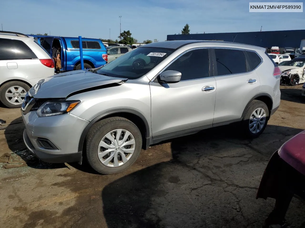 KNMAT2MV4FP589390 2015 Nissan Rogue S