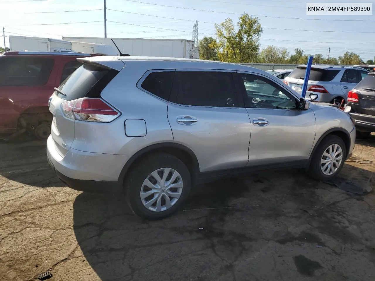 KNMAT2MV4FP589390 2015 Nissan Rogue S