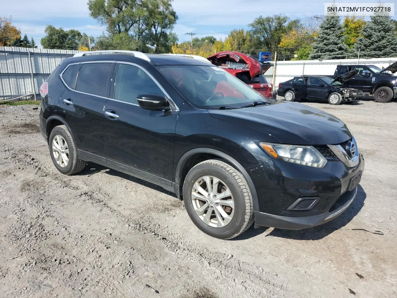 2015 Nissan Rogue S VIN: 5N1AT2MV1FC927718 Lot: 73416624