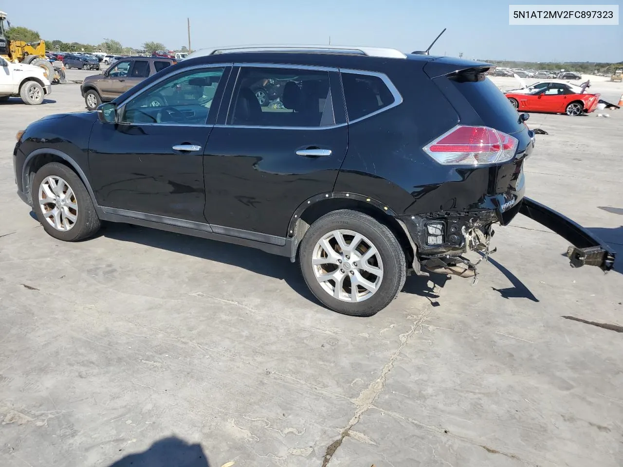 2015 Nissan Rogue S VIN: 5N1AT2MV2FC897323 Lot: 73421004