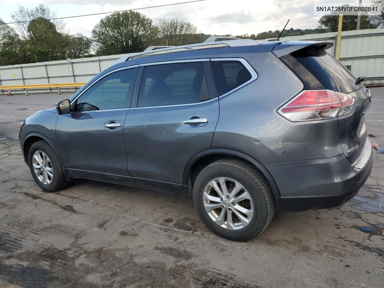 2015 Nissan Rogue S VIN: 5N1AT2MV0FC802841 Lot: 73477964