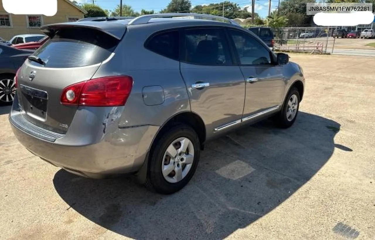 2015 Nissan Rogue Select S VIN: JN8AS5MV1FW762281 Lot: 73531554