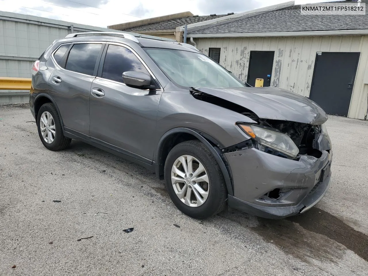 2015 Nissan Rogue S VIN: KNMAT2MT1FP518212 Lot: 73610104