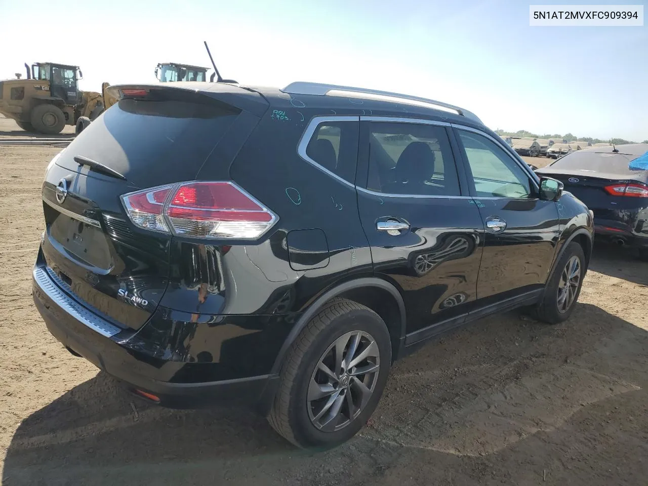 2015 Nissan Rogue S VIN: 5N1AT2MVXFC909394 Lot: 73650824