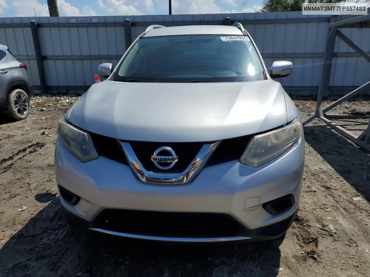 KNMAT2MT7FP557483 2015 Nissan Rogue S