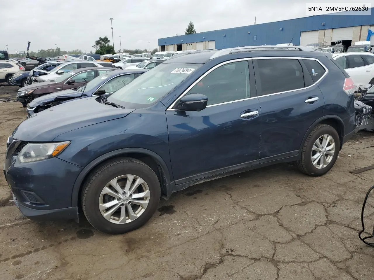 5N1AT2MV5FC762630 2015 Nissan Rogue S