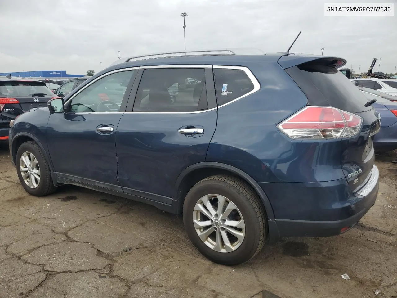 2015 Nissan Rogue S VIN: 5N1AT2MV5FC762630 Lot: 73879294