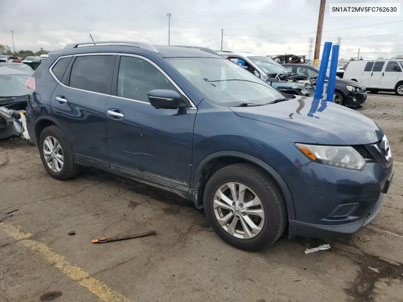 5N1AT2MV5FC762630 2015 Nissan Rogue S