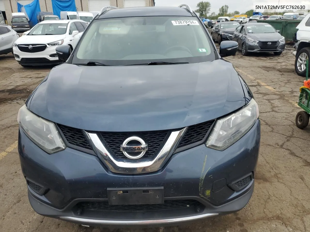 5N1AT2MV5FC762630 2015 Nissan Rogue S