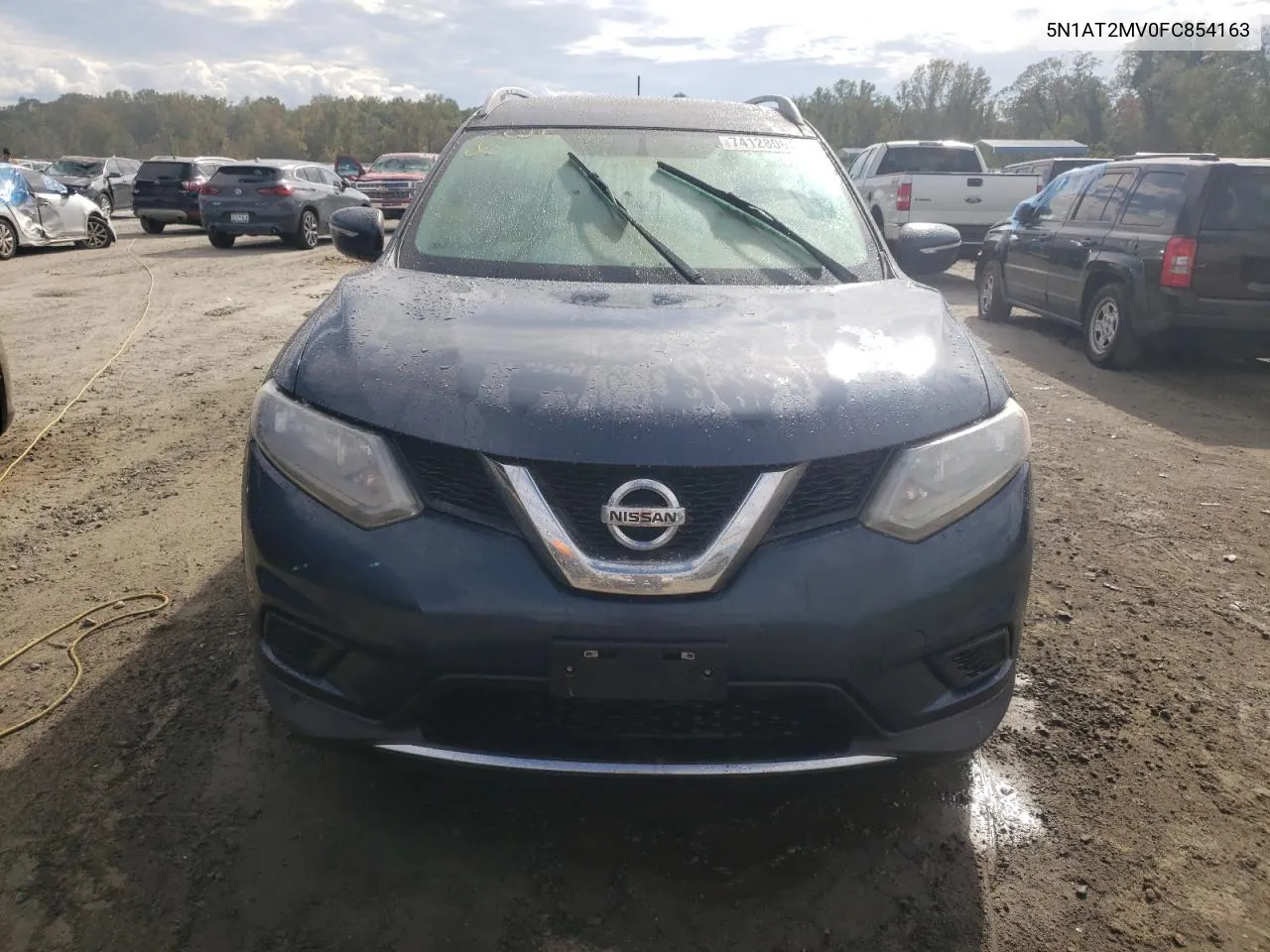 2015 Nissan Rogue S VIN: 5N1AT2MV0FC854163 Lot: 74128064